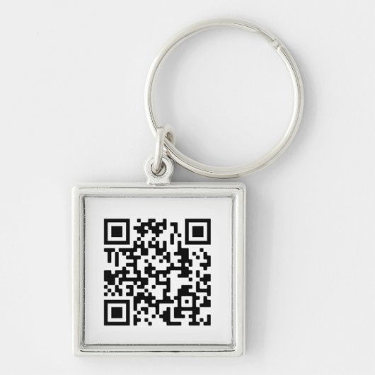 QR-Code-Design-Schlüsselanhänger Schlüsselanhänger (Vorne)