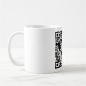 QR Code - die Welt Kaffeetasse (Links)