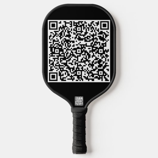 QR-Code, Digital Electronics Pickleball Paddle (Vorderseite)