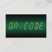 QR-CODE (digitale Ausgabe) Visitenkarte (Vorderseite)