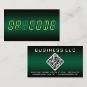 QR CODE: digitales Auslesen Visitenkarte (Vorne/Hinten)