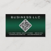 QR CODE: digitales Auslesen Visitenkarte (Rückseite)