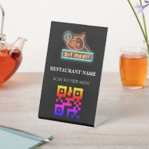 QR Code Digitales Menü für Restaurants