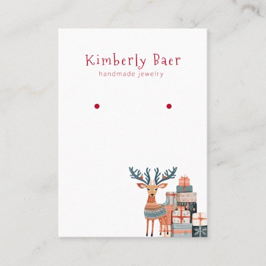 QR Code Display Visitenkarte (Vorderseite)