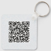 QR-Code Doppelseitiger Code für benutzerdefinierte Schlüsselanhänger (Rückseite)