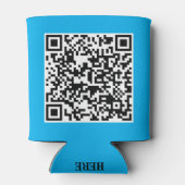QR-Code Dosenkühler (Rückseite)