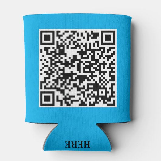 QR-Code Dosenkühler (Rückseite)