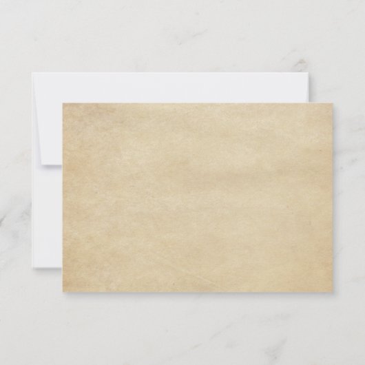 QR Code Dunkle Alice im Wunderland Hochzeit RSVP Karte (Rückseite)