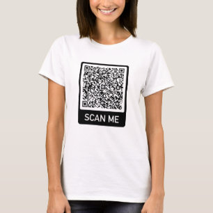 QR-Code - Durchsuchen Sie mich Personalisiert Ihre T-Shirt