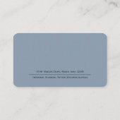 QR-Code einfach, modern und beruflich Visitenkarte (Rückseite)