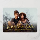 QR-Code Einfaches Skript-Hochfahren Speichern Sie  Folieneinladung (Vorderseite)