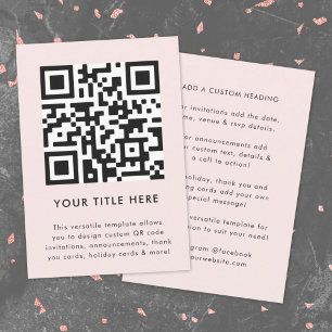 QR-Code-Einladung   Vielseitige scannbare Einladun Einladung
