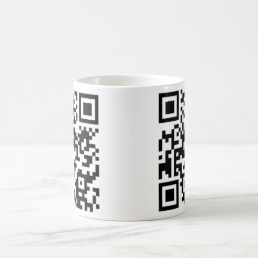 QR Code Entwurfs-Kaffeetasse am besten auf Kaffeetasse (Mittel)