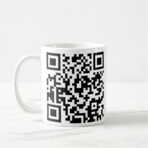 QR Code Entwurfs-Kaffeetasse am besten auf Kaffeetasse