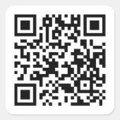 QR-Code erstellen - Einfach 20 Aufkleber (Vorderseite)
