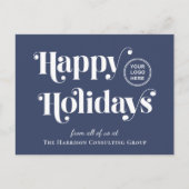 QR-Code Feiertagspostkarte (Vorderseite)