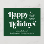 QR-Code Feiertagspostkarte (Vorderseite)