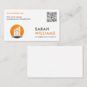 QR-Code | Finanzlogo Visitenkarte (Vorne/Hinten)