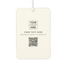 QR-Code-Firmenlogo Modern Business White