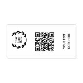 QR-Code | Firmenlogo Modern Professionell Permastempel (Design)