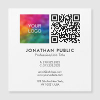 QR-Code Firmenlogo-Vorlage für Mitarbeiter