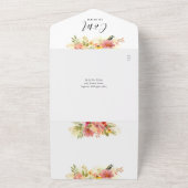 QR Code Flora Signature Script Hochzeit All In One Einladung (Außenbereich)