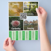 QR-Code Flyer (Hand)