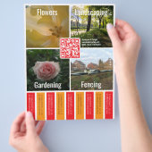 QR-Code Flyer  (Hand)