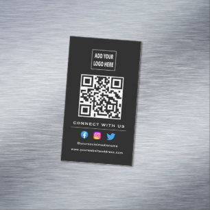 QR-Code folgen der Prüfung, um eine Verbindung mit Magnetische Visitenkarte