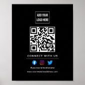 QR-Code folgen der Prüfung, um eine Verbindung mit Poster (Vorne)