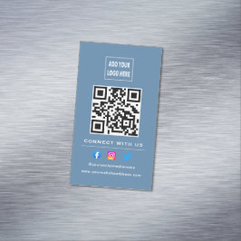 QR-Code folgen Prüfung, um eine Verbindung mit uns Magnetische Visitenkarte