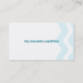 QR Code-Follow-meVisitenkarte-Schablone Visitenkarte (Rückseite)