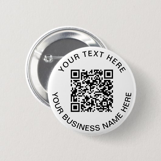 QR-Code Förderung Button (Vorne & Hinten)