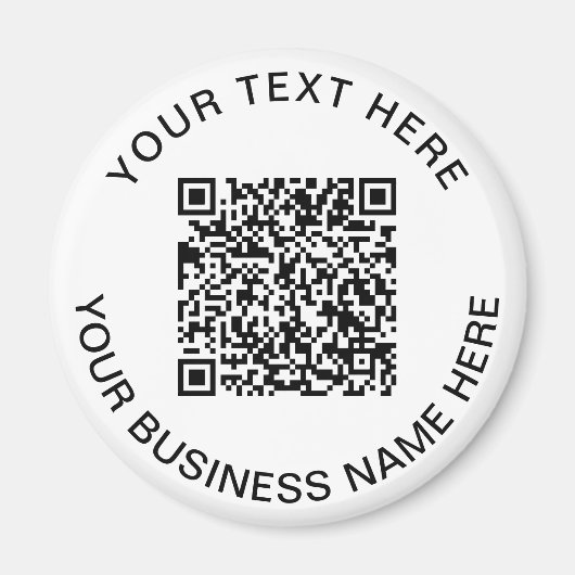 QR-Code Förderung Magnet (Vorne)
