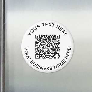 QR-Code Förderung Magnet