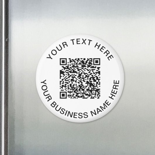 QR-Code Förderung Magnet