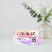 QR Code Foto Business Card Visitenkarte (Stehend Vorderseite)