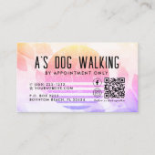 QR Code Foto Business Card Visitenkarte (Vorderseite)