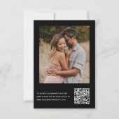 QR-Code-Foto Eucalyptus Einladung (Rückseite)