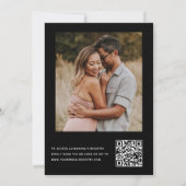 QR-Code-Foto Eucalyptus Einladung (Rückseite)