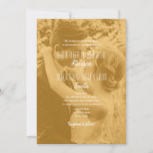 QR-Code-Foto-Hochzeit Einladung (Vorderseite)