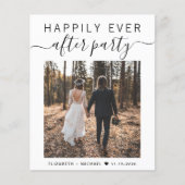 QR Code Foto Hochzeitsempfang Einladung (Vorderseite)