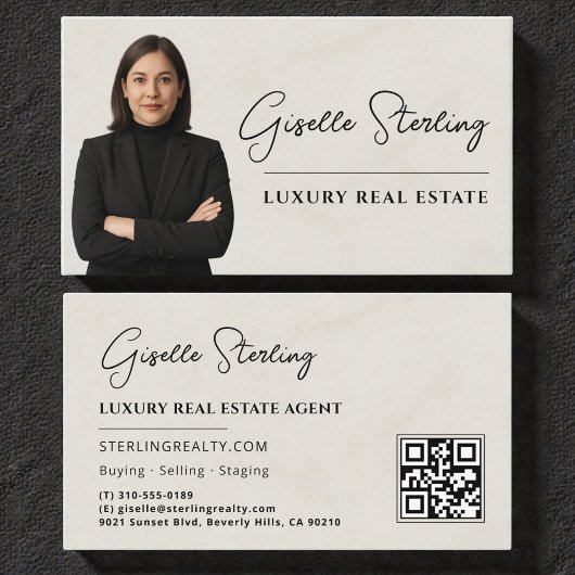QR-Code-Foto Marmorstein Immobilien Visitenkarte