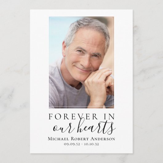 QR Code Foto Memorandum Service Program Programm (Vorderseite)