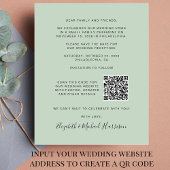 QR-Code-Foto-Sage Save the Date für Hochzeiten