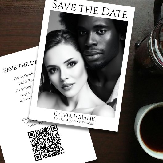 QR-Code Foto Save the Date