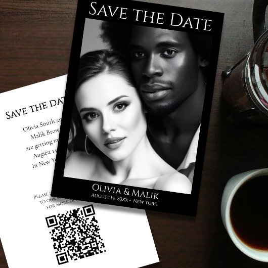 QR-Code Foto Save the Date