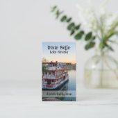 QR Code Foto Standard, 3,5" x 2,0" Visitenkarte (Stehend Vorderseite)