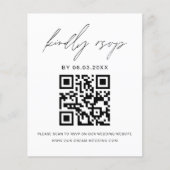 QR Code Foto UAWG Wedding Website Flyer (Vorne)