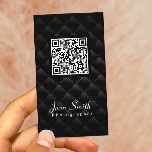 QR Code Fotograf Fotografie Visitenkarte